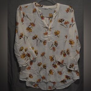 Floral Print Women's Top